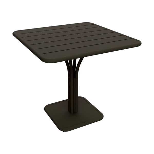 Sockel Tisch Luxemburg 80x80cm