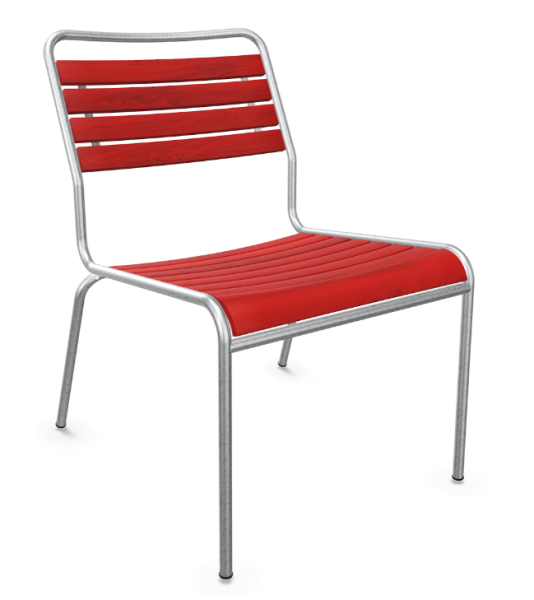 Rigi Holzlatten Salonsessel feuerverzinkt