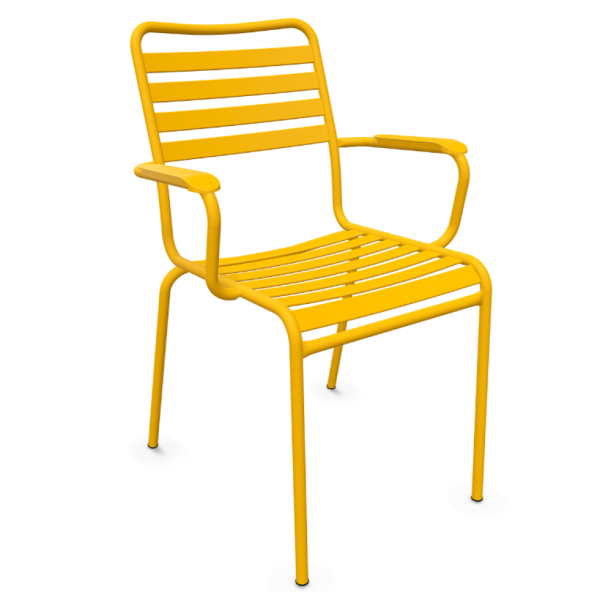 Rigi Lättli Gartenstuhl mit Armlehne