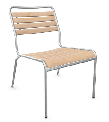 Rigi Holzlatten Salonsessel feuerverzinkt