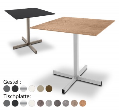 Gartentisch Basel 80x80 cm