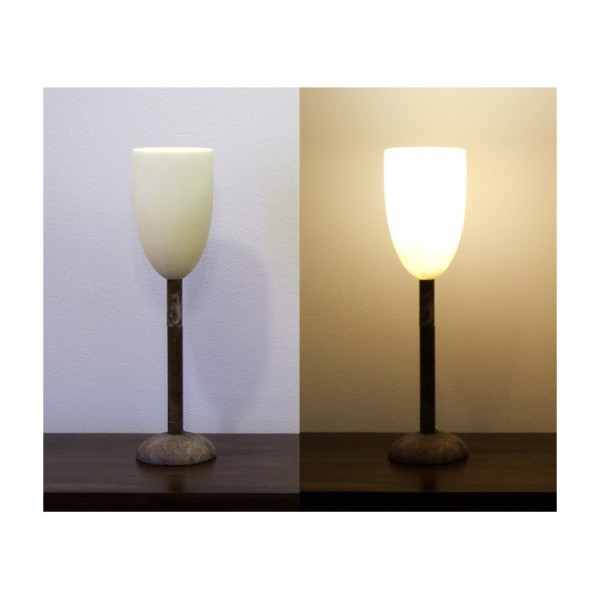 Alabasterlampe Kelch 4