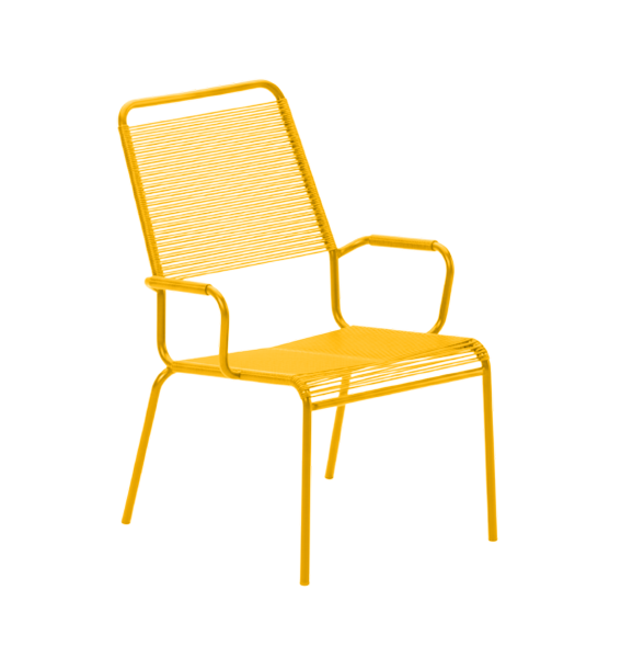 Rigi Spaghetti Salonsessel mit Armlehnen